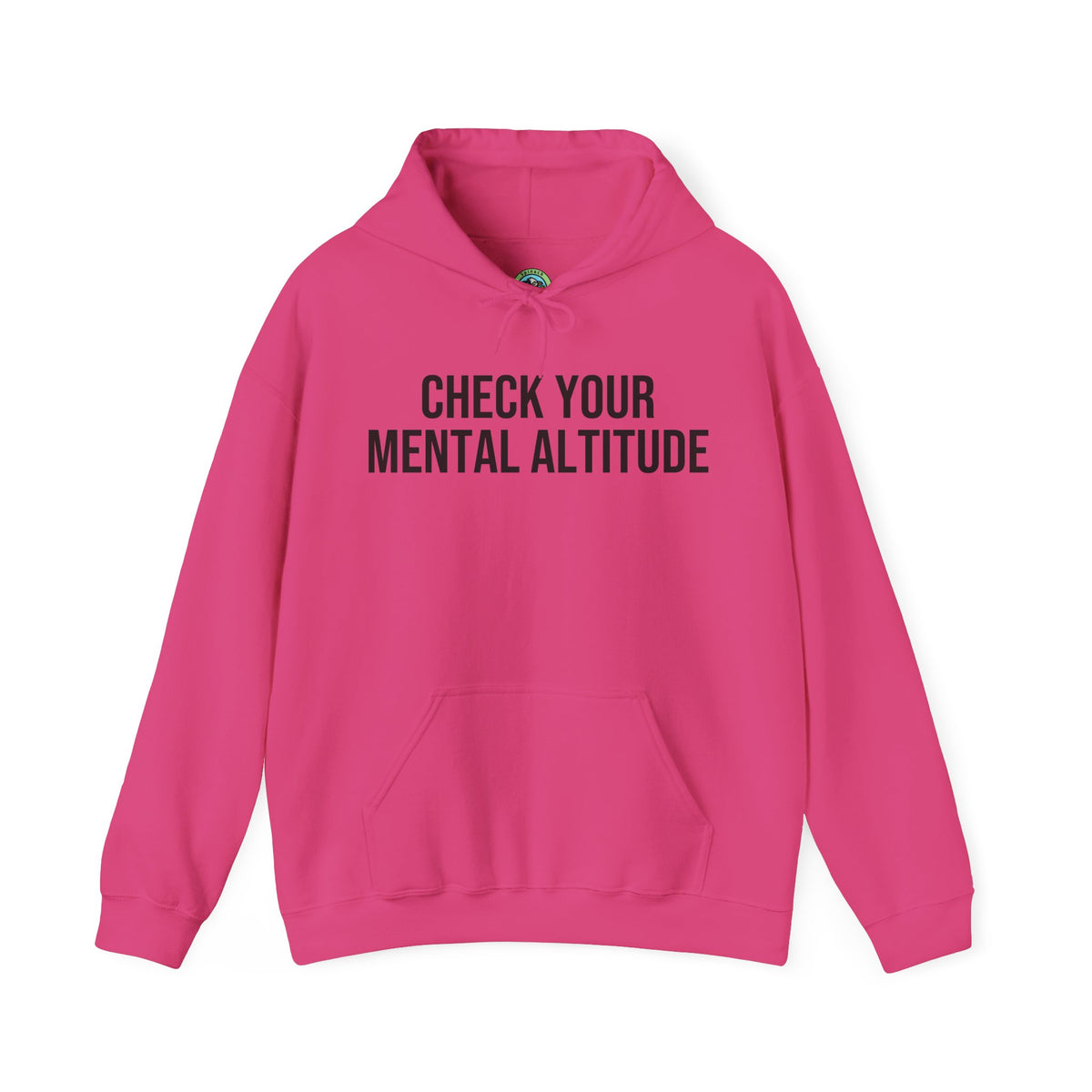 Check Your Mental Altitude Pilot Mental Health - Hoodie