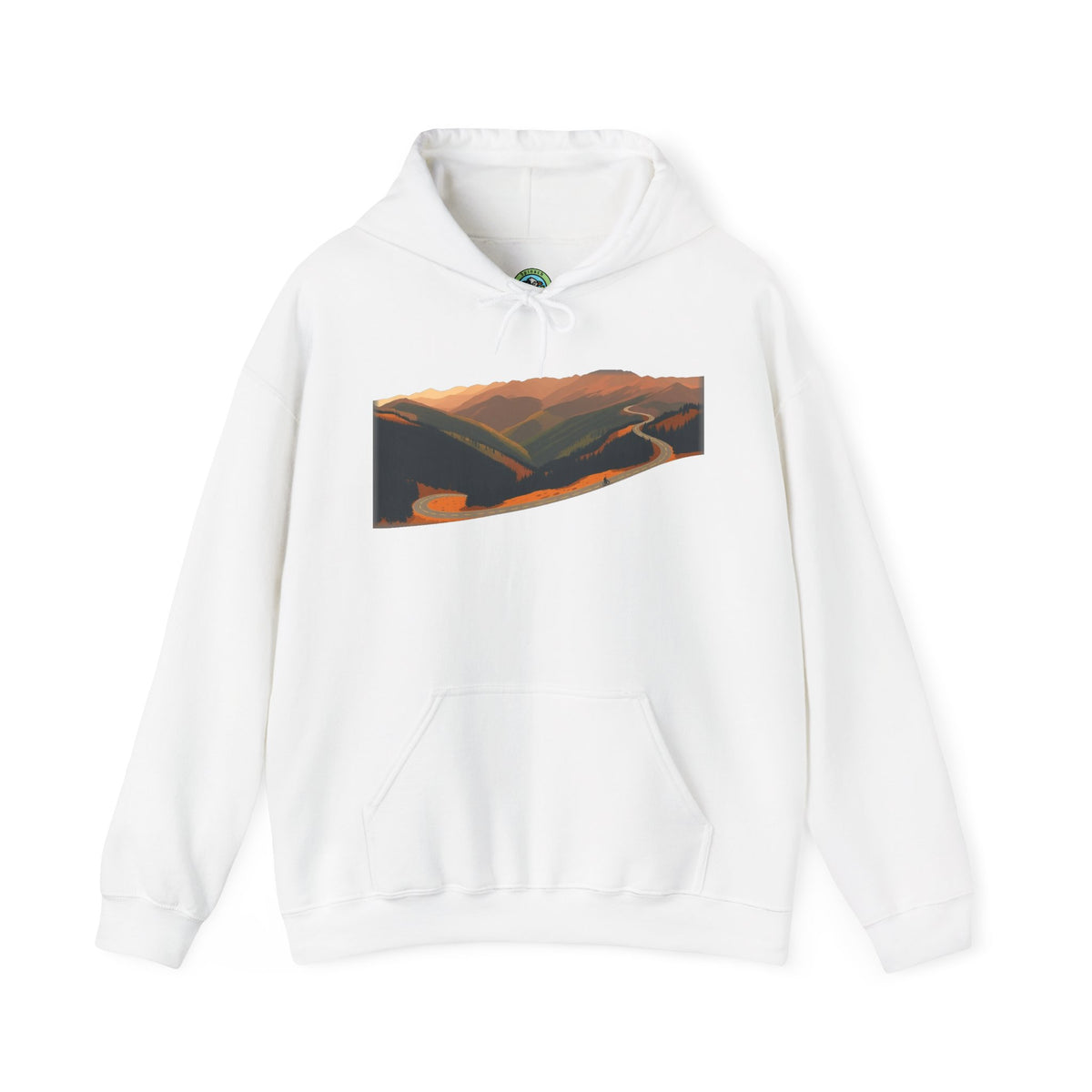 Scenic Route Only Graphic Tee Hoodie - Hoodie