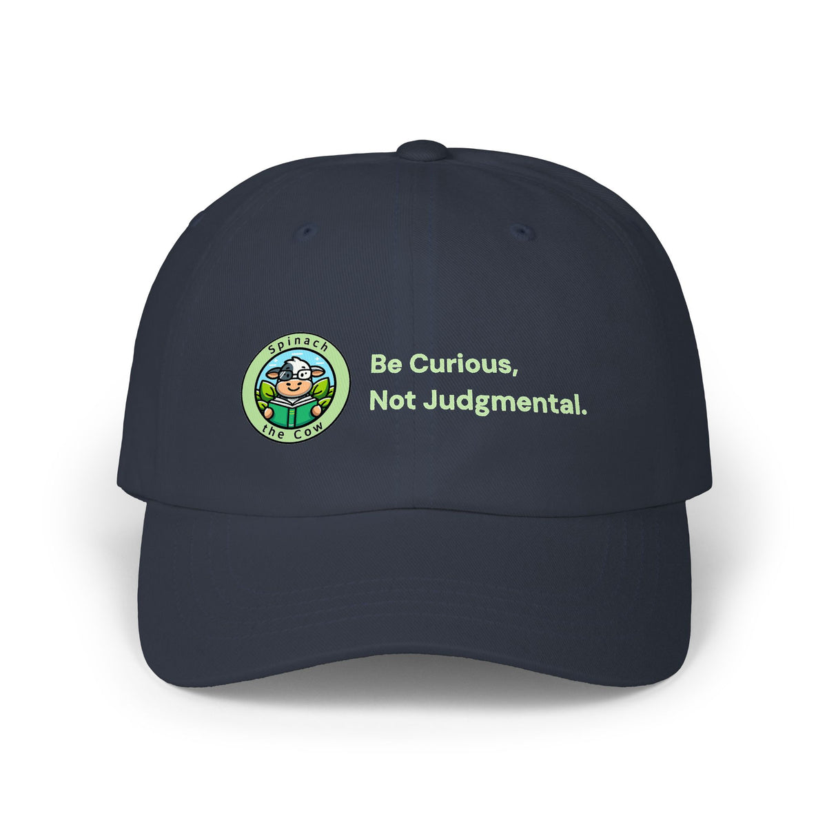 Be Curious Dad Cap (Dark)