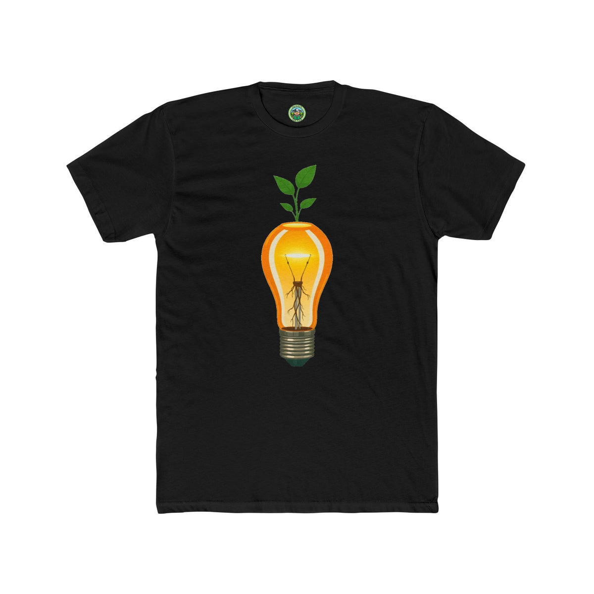 Growth Mindset Seedling Lightbulb Graphic - T-Shirt