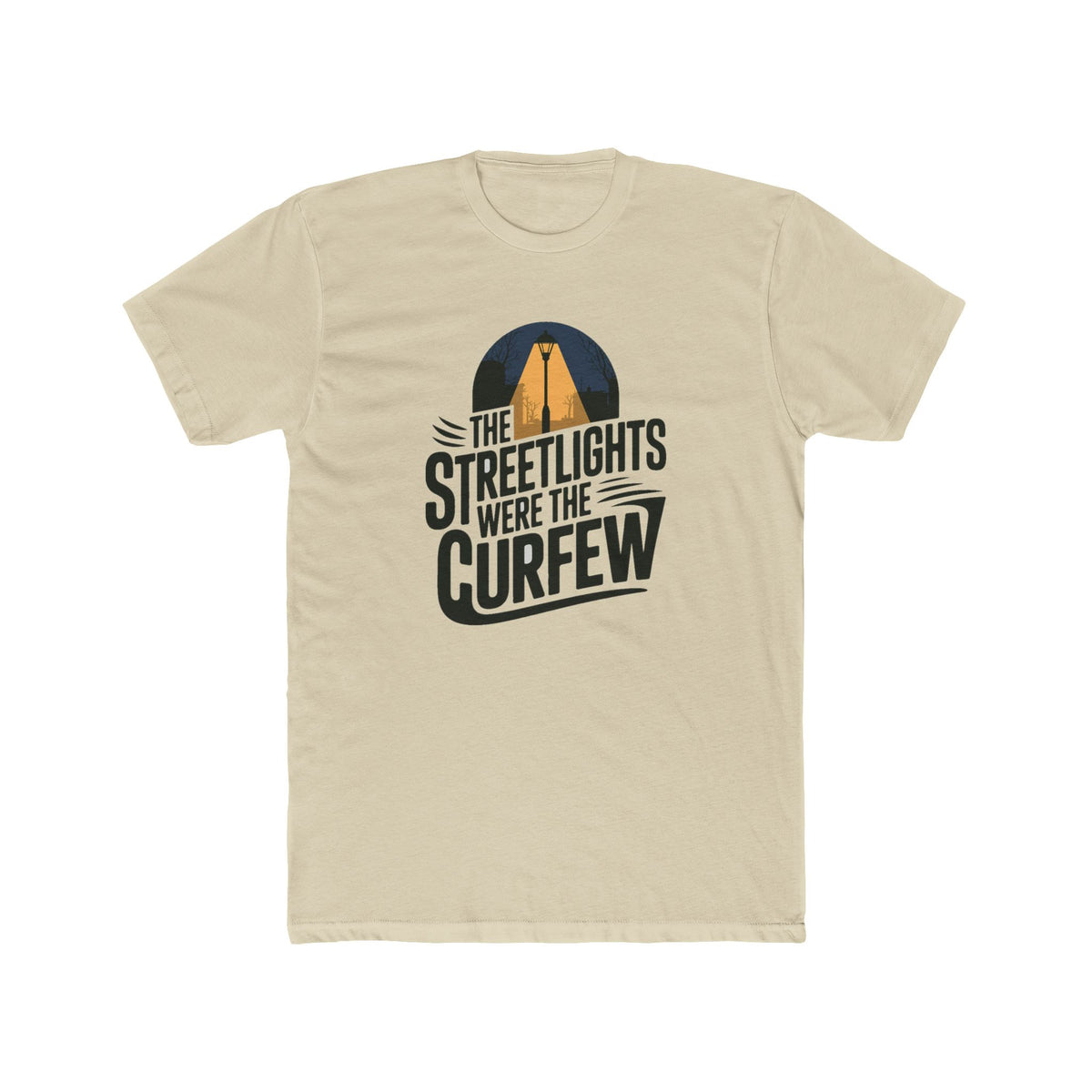 The Streetlights Were the Curfew Graphic - T-Shirt