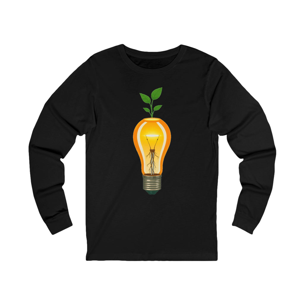 Growth Mindset Seedling Lightbulb Graphic - Long Sleeve