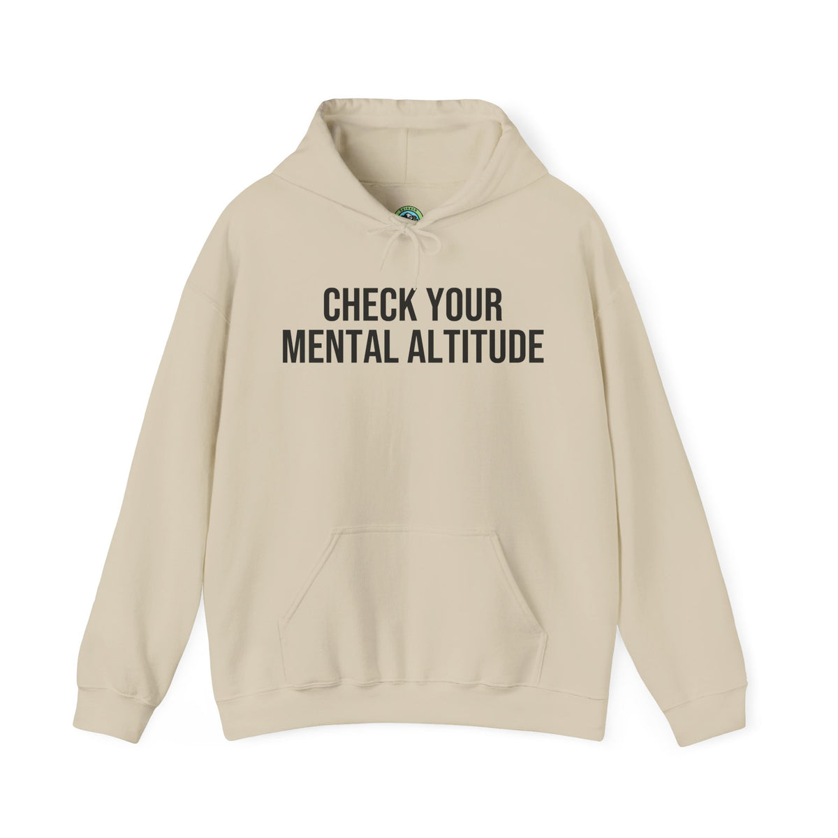 Check Your Mental Altitude Pilot Mental Health - Hoodie