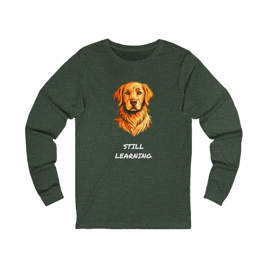 Still Learning Golden Retriever Graphic - Long Sleeve