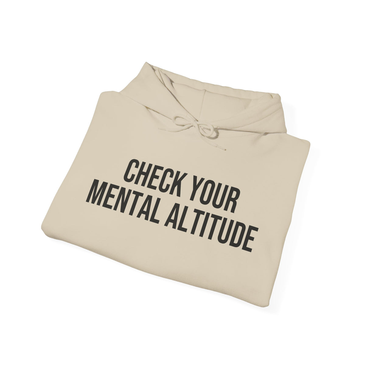 Check Your Mental Altitude Pilot Mental Health - Hoodie
