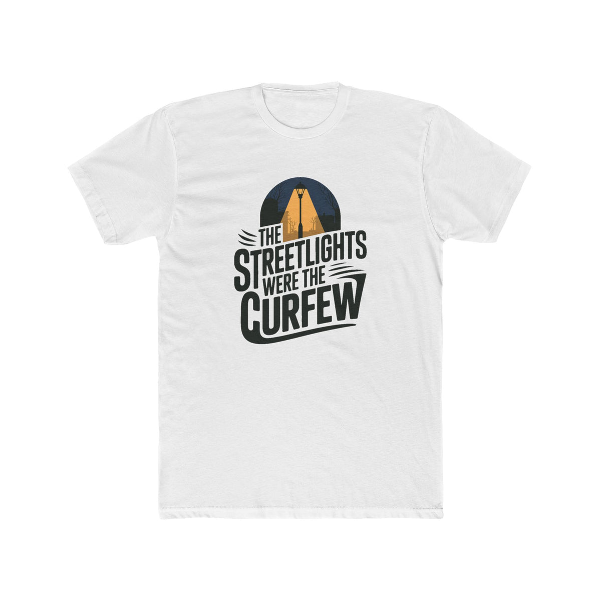 The Streetlights Were the Curfew Graphic - T-Shirt