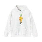 Growth Mindset Seedling Lightbulb Graphic - Hoodie