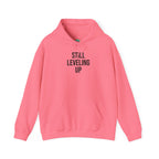 Still Leveling Up Graphic Tee Hoodie - Hoodie