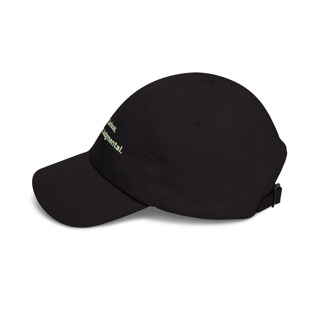 Be Curious Dad Cap (Dark)