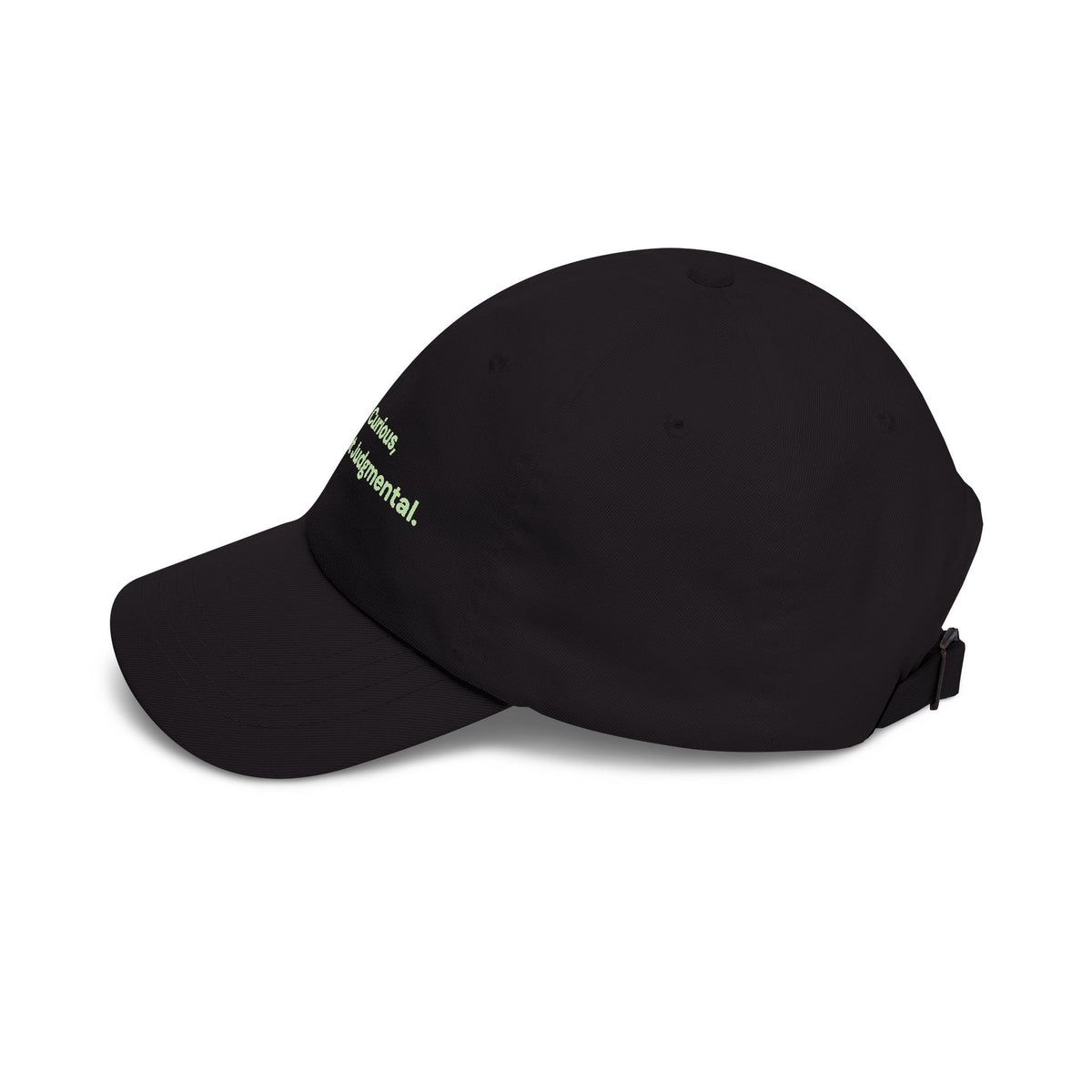 Be Curious Dad Cap (Dark)