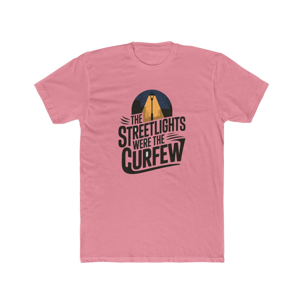 The Streetlights Were the Curfew Graphic - T-Shirt