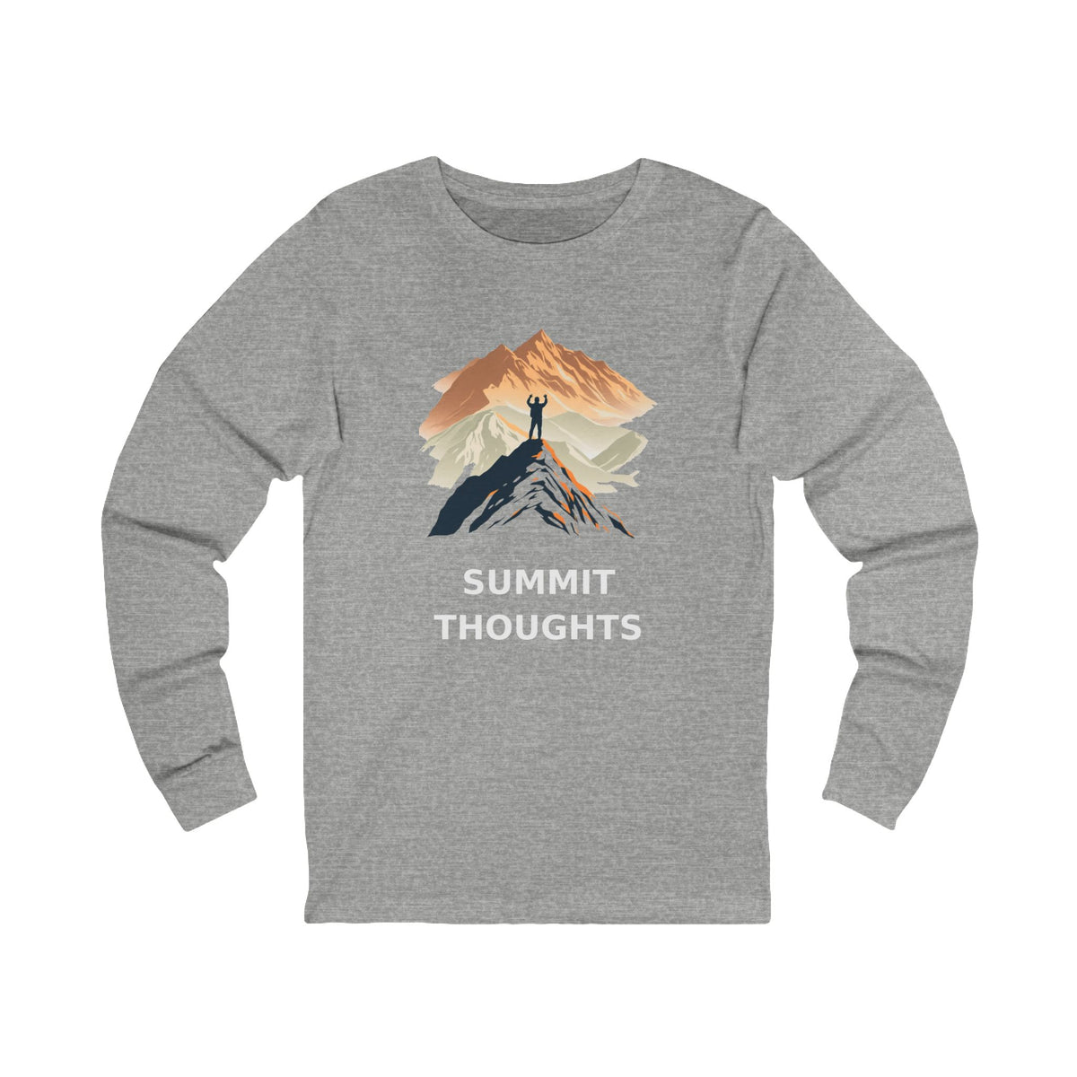 Summit Thoughts The View From Here Graphic - Long Sleeve