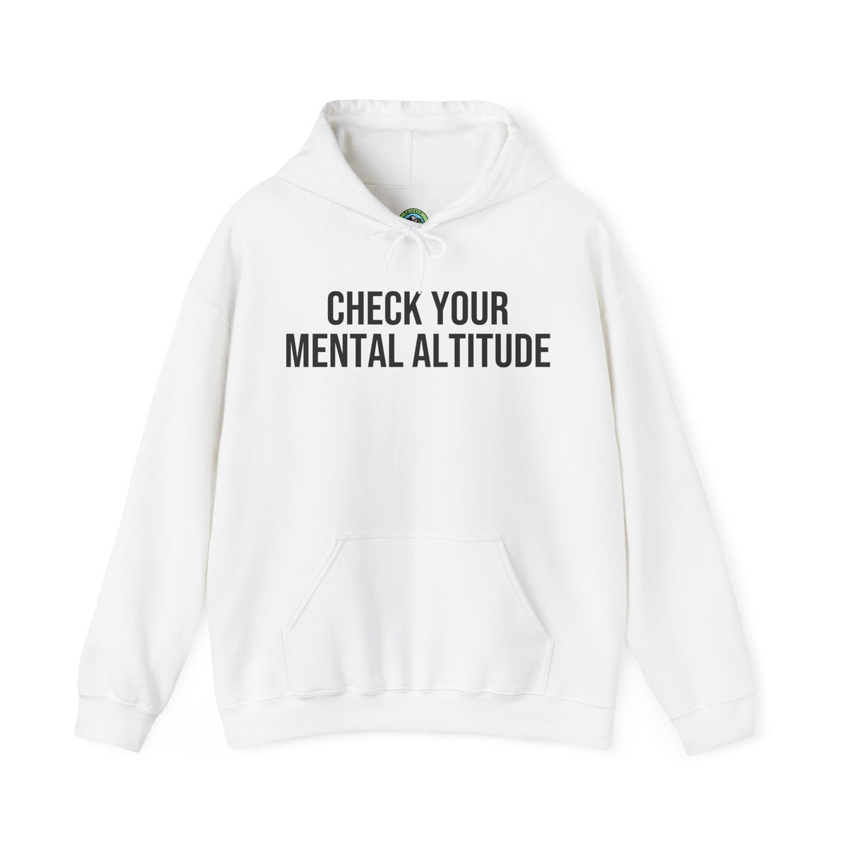 Check Your Mental Altitude Pilot Mental Health - Hoodie