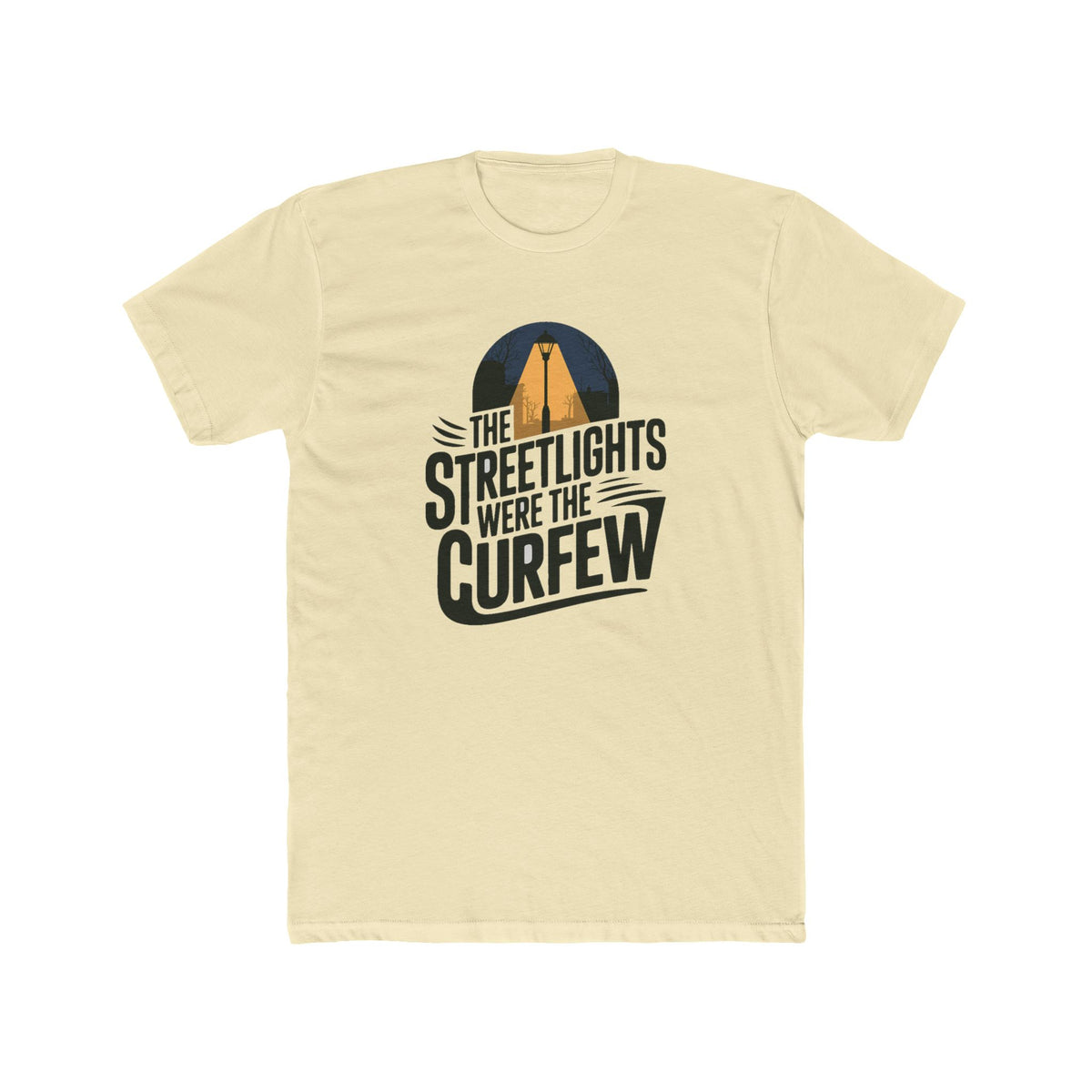 The Streetlights Were the Curfew Graphic - T-Shirt