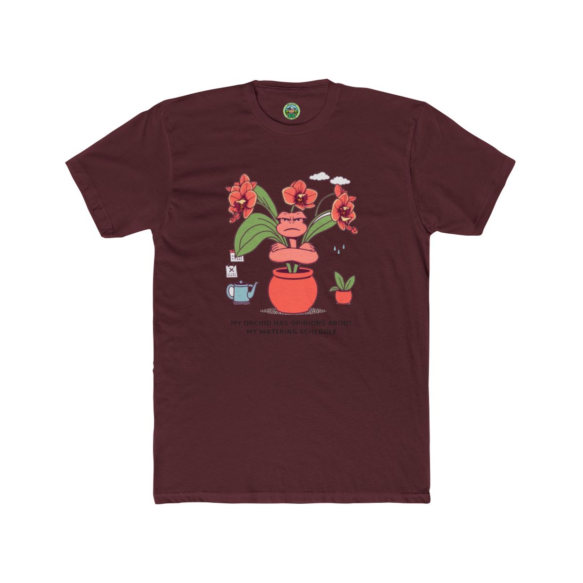 spinach:front:Solid Maroon