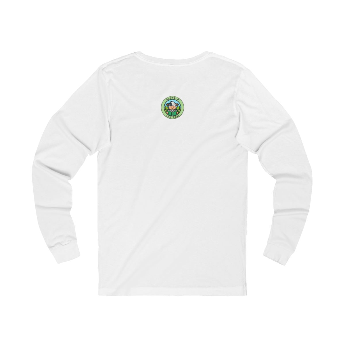 spinach:back:White