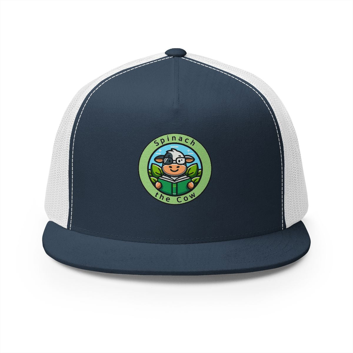 spinach:front:Navy/White